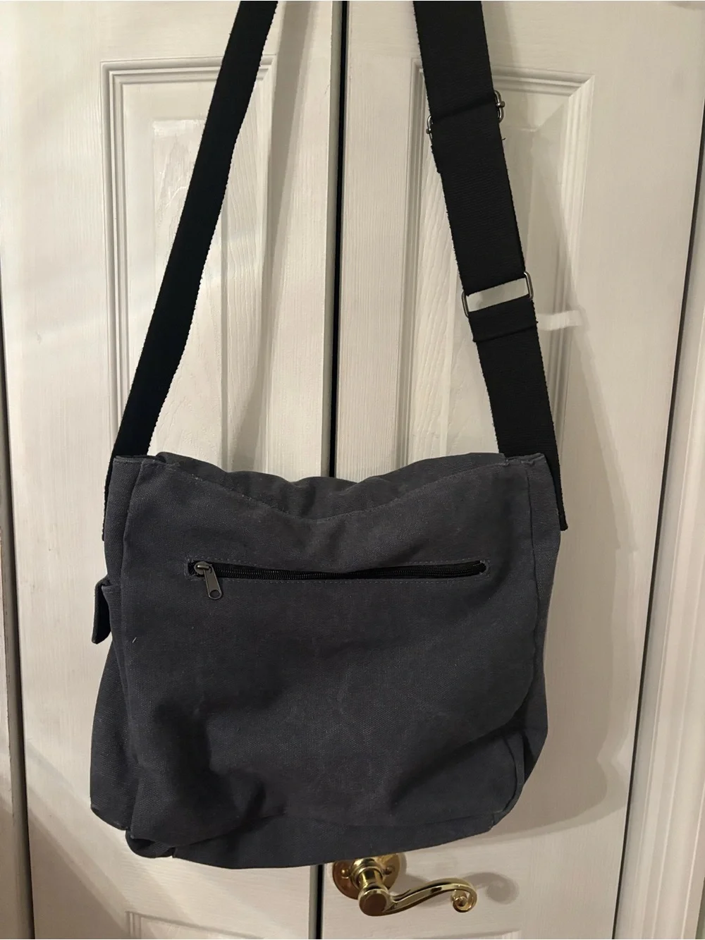 Jurassic World Graphic Messenger Bag - Gray with Red Accent